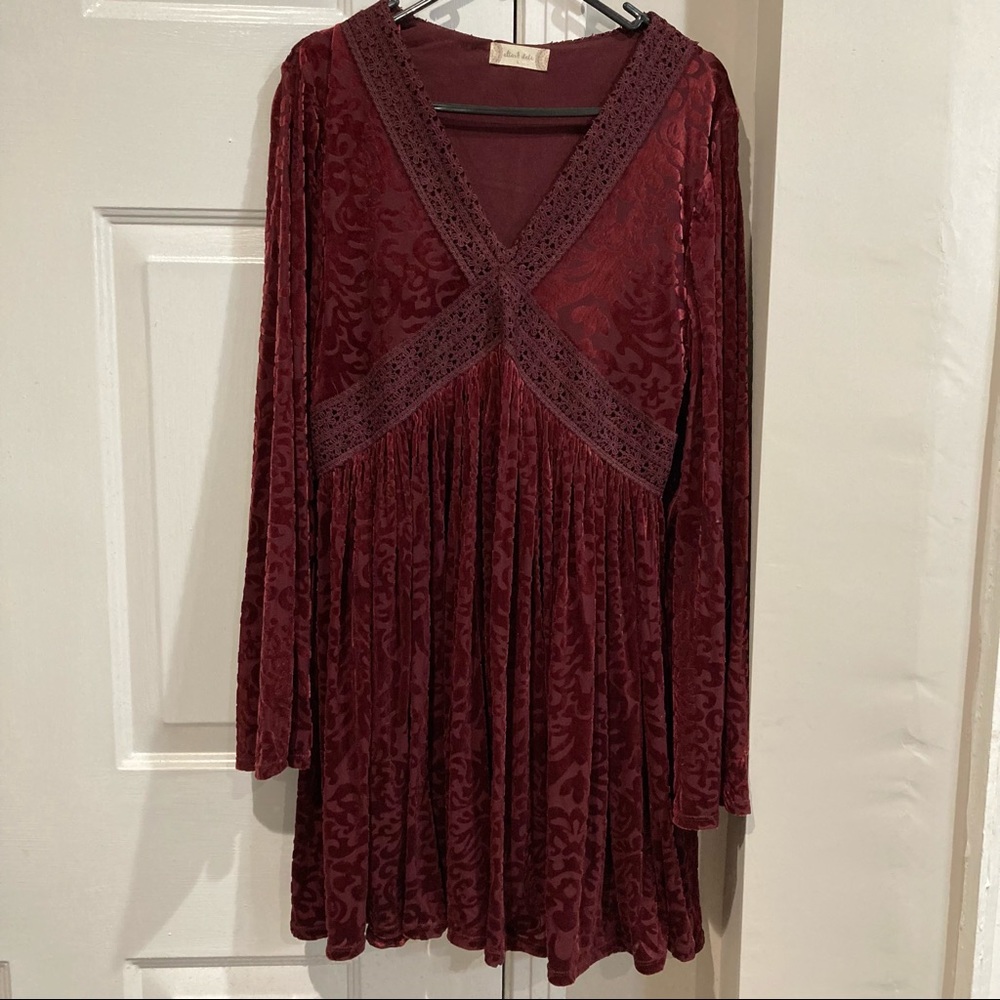Altar’d State Velvet Dress - size L